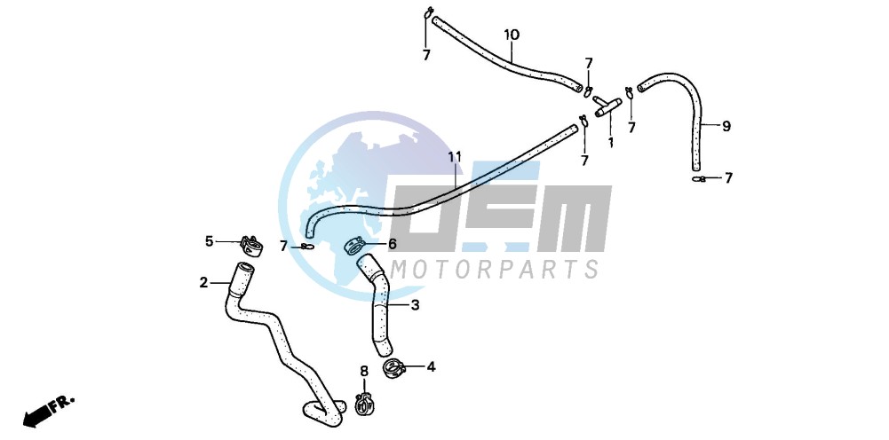 AIR SUCTION VALVE PIPE