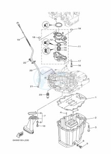 F350AETX drawing VENTILATEUR-DHUILE