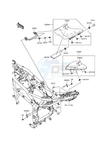 NINJA_250SL_ABS BX250BFS XX (EU ME A(FRICA) drawing Seat