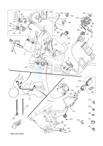 GPD155-A NMAX 150 (BBDG) drawing FRAME