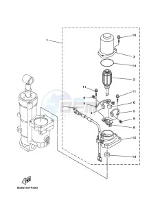 F80BETX drawing POWER-TILT-ASSEMBLY-2