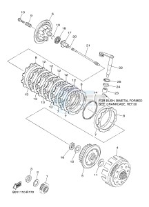 WR450F (2GC7 2GC8 2GC9 2GC9) drawing CLUTCH