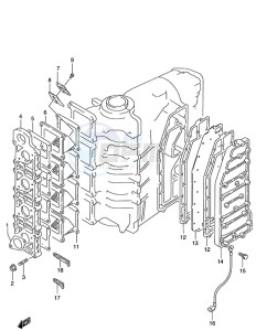 DT 115 drawing Intake/Exhaust Cover