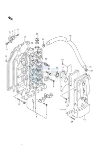 DF 140 drawing Cylinder Head