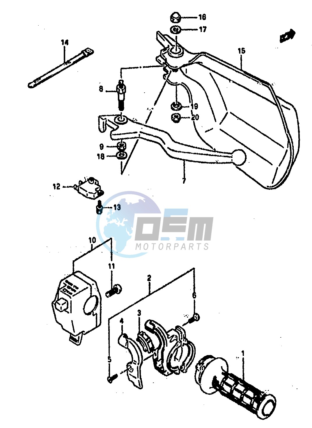 RIGHT HANDLE SWITCH