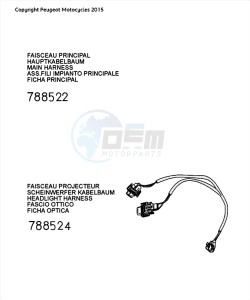 FIGHT 4 50 2T drawing HARNESS CONNECTOR