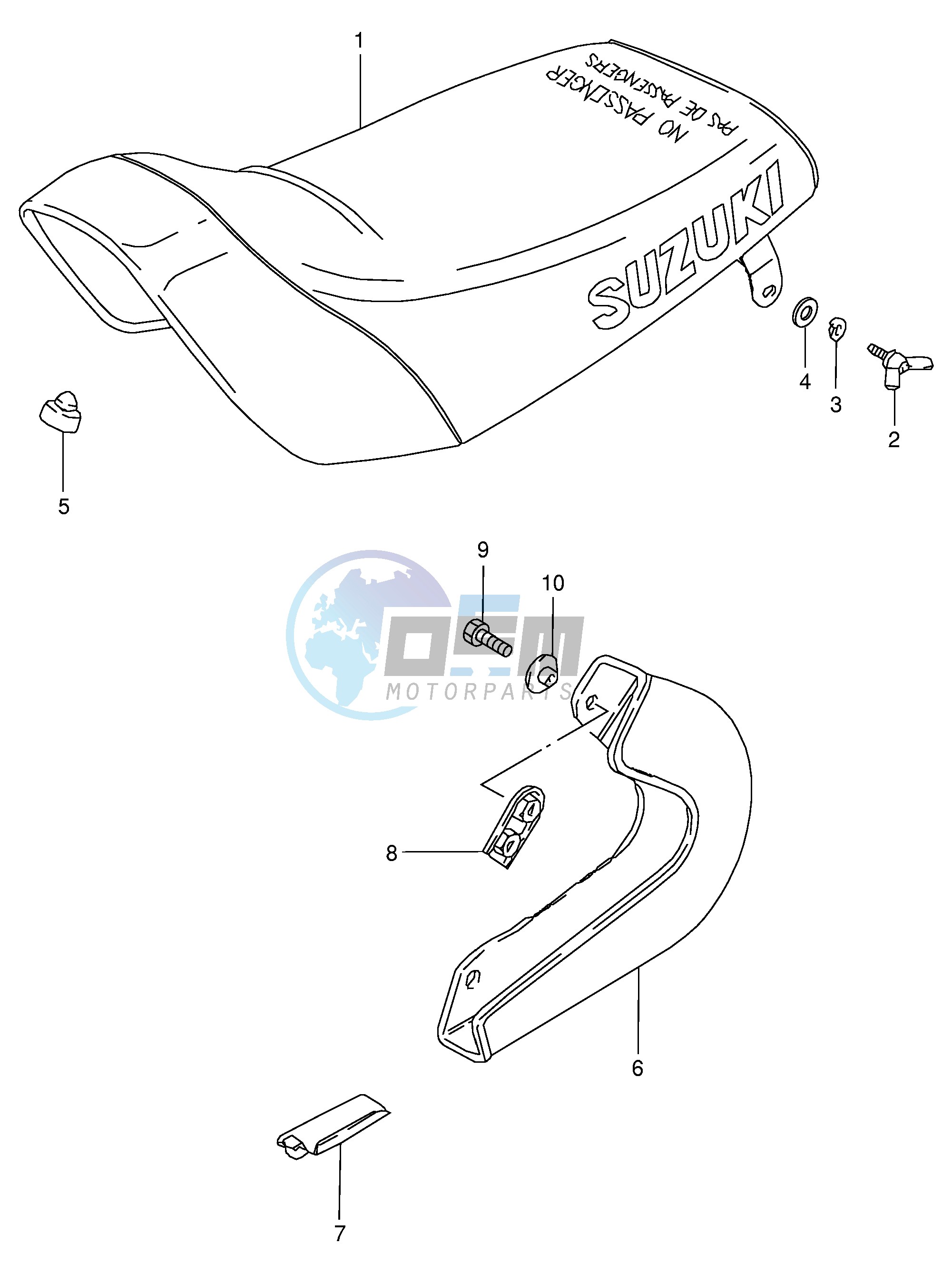 SEAT - CHAIN CASE (MODEL L X Y)