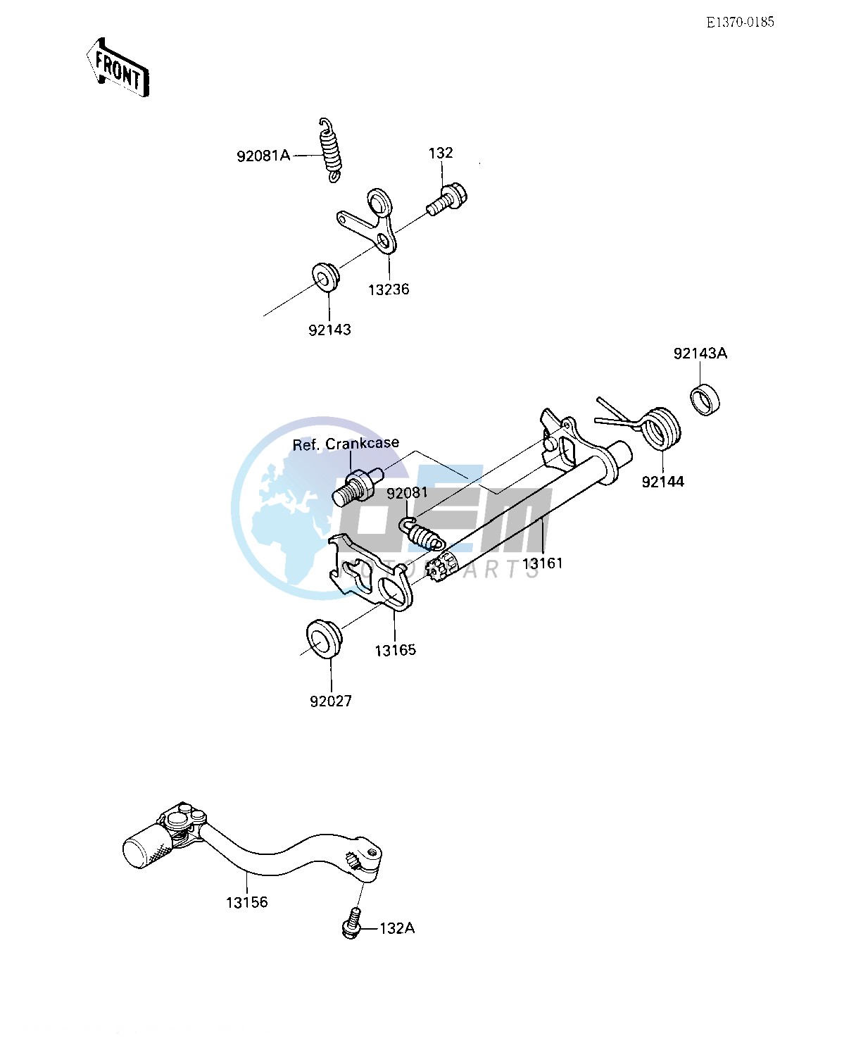 GEAR CHANGE MECHANISM