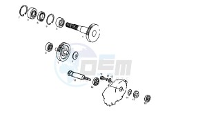 DFW - 50 CC VTHMA05A drawing GEAR GROUP