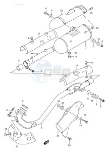 LT-A500F (E24) drawing MUFFLER