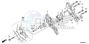 TRX500FA5G TRX500FA Europe Direct - (ED) drawing OIL PUMP