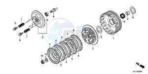 CBR250RD CBR250R 2E - (2E) drawing CLUTCH