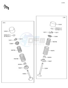 JET SKI ULTRA 310X JT1500LGF EU drawing Valve(s)