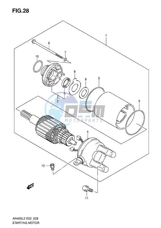 STARTING MOTOR