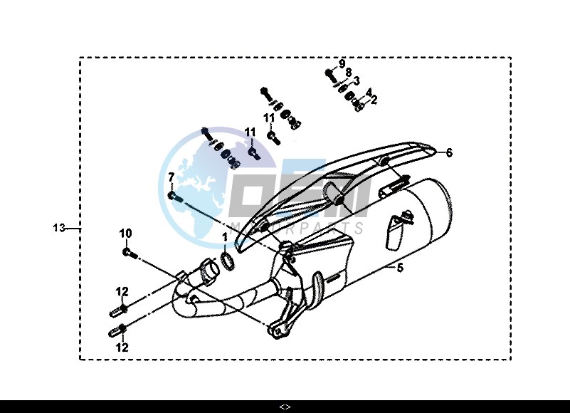 EXHAUST MUFFLER