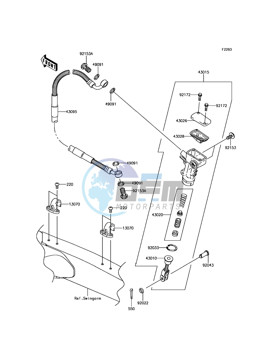 Rear Master Cylinder