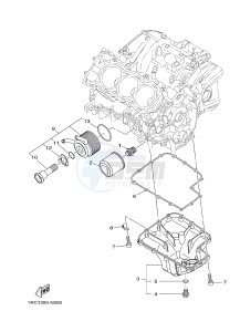 MT09TRA MT-09TRA TRACER 900 (2SC9 2SCA) drawing OIL CLEANER