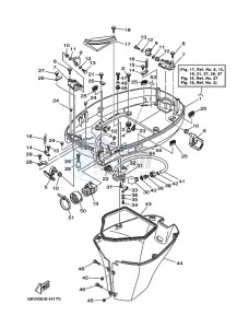 FL115AET1X drawing BOTTOM-COVER