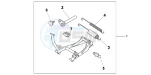 NC700XDD NC700X Dual Cluth ABS 2ED - (2ED) drawing KIT  MAI N STAND