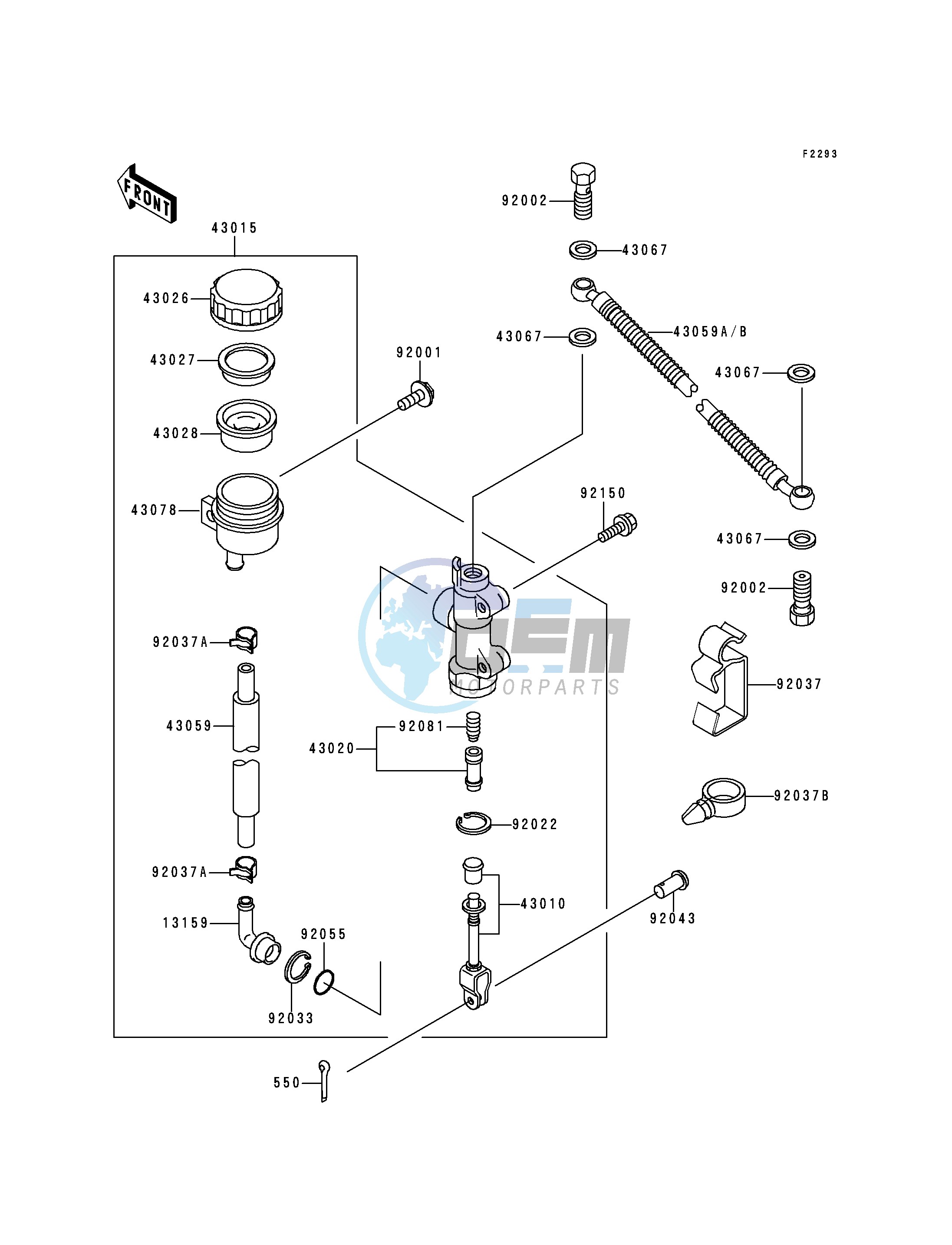 REAR MASTER CYLINDER