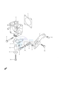 DF 50 drawing Throttle Body