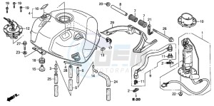 NT700V drawing FUEL TANK