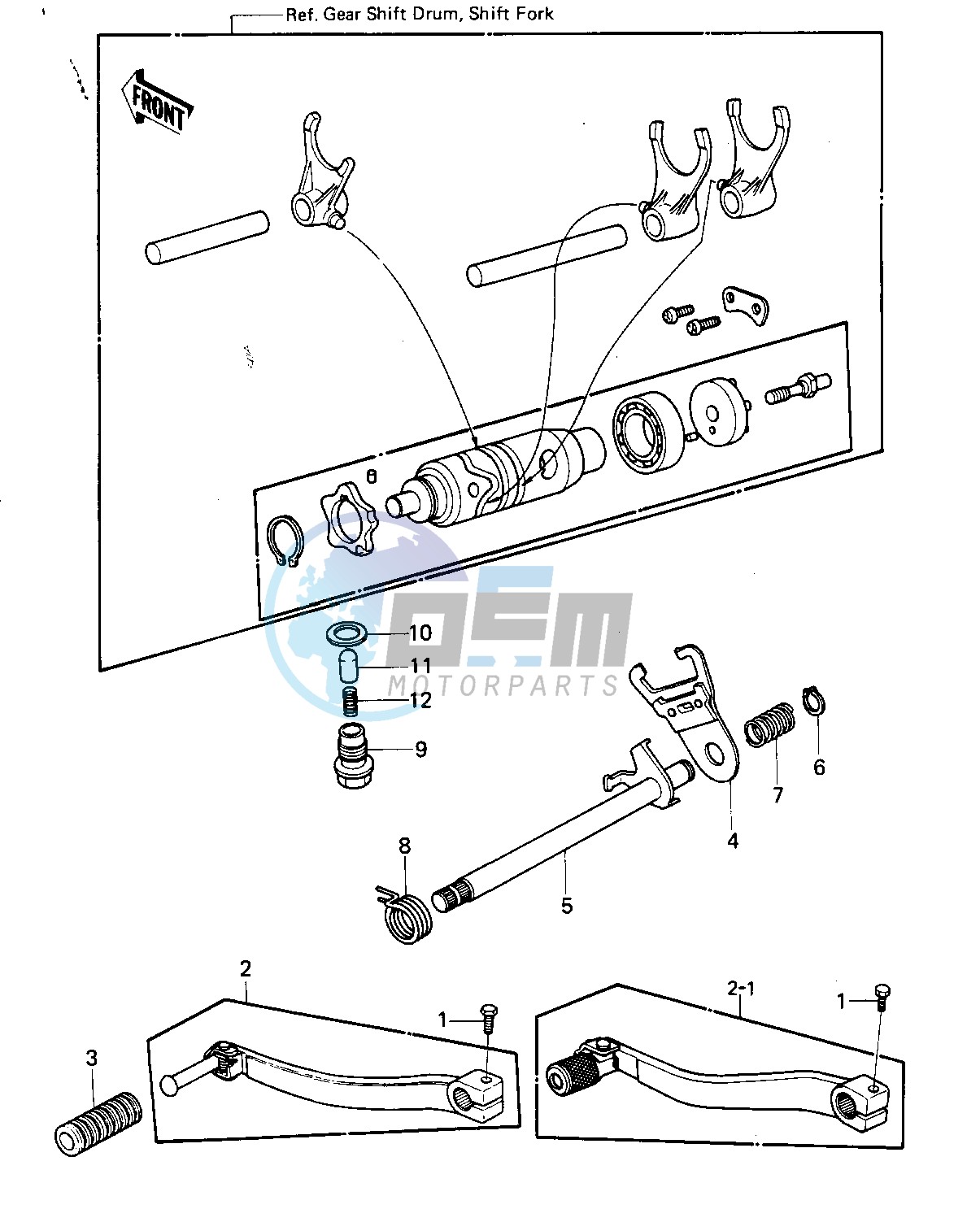 GEAR CHANGE MECHANISM