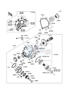 1400GTR_ABS ZG1400CCF FR GB XX (EU ME A(FRICA) drawing Front Bevel Gear