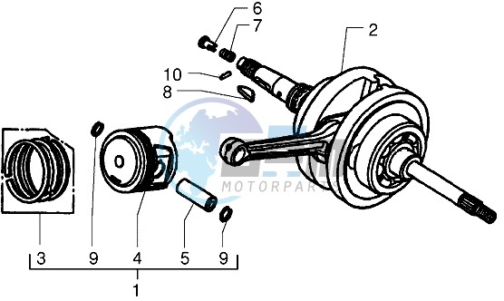 Crankshaft-Piston