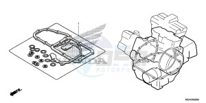 VFR1200XDC drawing GASKET KIT B