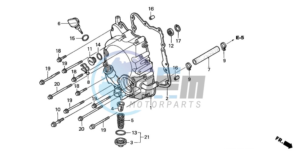 RIGHT CRANKCASE COVER