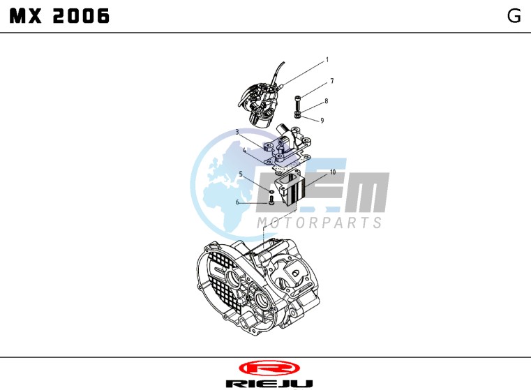 TAV G CARBURETTOR - INLET