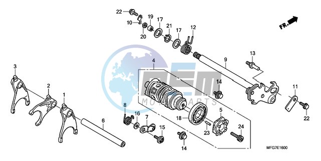 GEARSHIFT DRUM