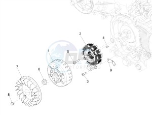 PRIMAVERA 50 4T-3VS E4 (EMEA) drawing Flywheel magneto