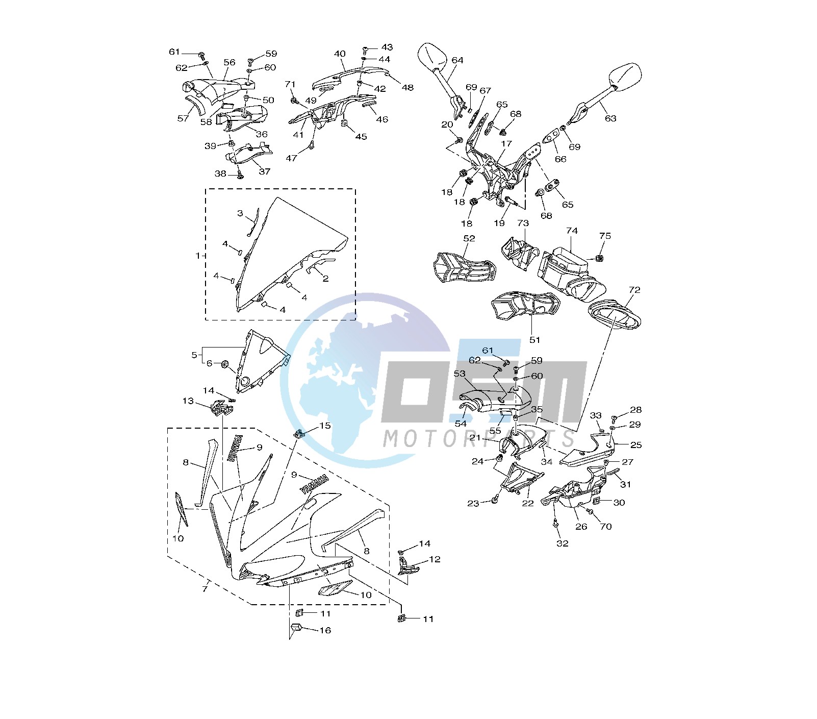 COWLING 1 BJ-BK