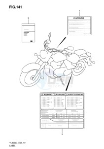 VL800C INTRUDER EU drawing LABEL