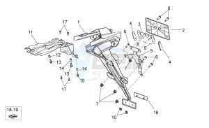 SXV 450-550 Street Legal drawing Rear body II