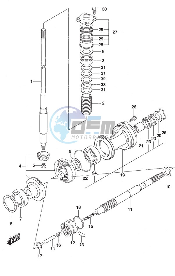 Transmission High Thrust