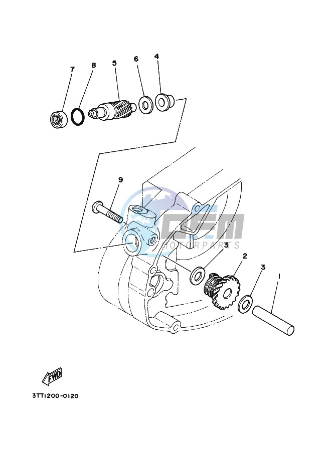 TACHOMETER GEAR