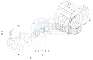 MP3 500 LT E4 Sport - Business (EMEA) drawing Cylinder-piston-wrist pin unit