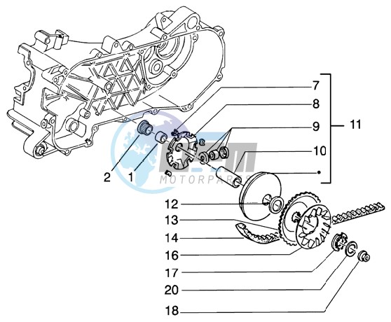 Driving pulley