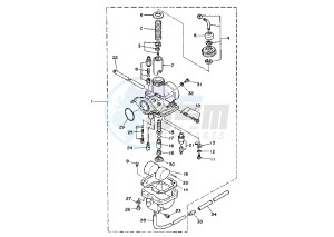 ATV 125 drawing CARBURETOR