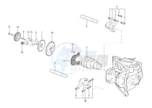 X9 500 drawing Camshaft