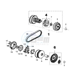 FIGHT E drawing CLUTCH 4 HOLES