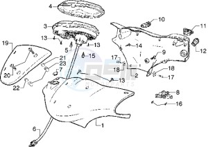 Diesis 50 drawing Handlebars component parts