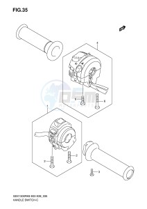 GSX1300R (E3-E28) Hayabusa drawing HANDLE SWITCH