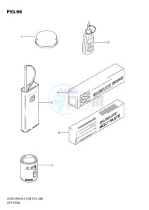 GSX1250FA (E28-E33) drawing OPTIONAL