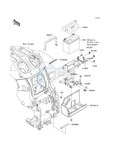 ZG 1400 B [CONCOURS 14] (8F-9F) B9F drawing BATTERY CASE