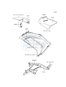 ER-6F_ABS EX650FDS XX (EU ME A(FRICA) drawing Decals(Green)