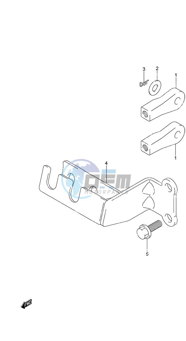 Remocon Cable Holder - w/Remote Control